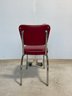 Retro Red V-back Diner Chairs (set Of 2)