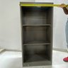 Metal Book Case With Two Adjustable Shelves