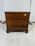 Vintage Henredon Night Stand With Drawer And 2 Doors With Grating Detail