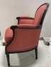 Oval Back Upholstered Chair