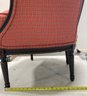 Oval Back Upholstered Chair