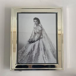 Large Waterford Heritage Silver Frame With Smaller Silver Frame