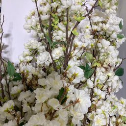 Loose Bunch Of Faux Branches With White Blossoms