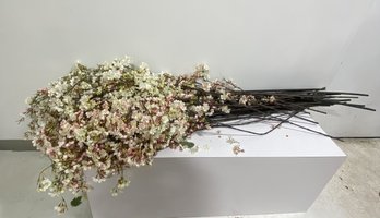 Loose Bunch Of Faux Cherry Blossoms With Long Stems