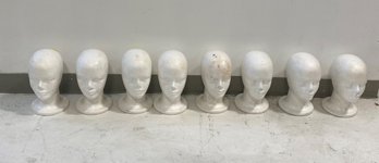 8 Styrofoam Head Forms