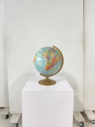 Vintage Replogle World Nation Series Globe On Stand