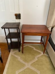 A Grouping Of Two End Tables