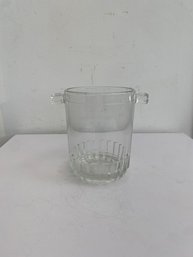 Vintage Mid-Century Glass Ice Bucket