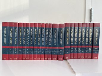 A Complete Set Of The World Book Encyclopedia 1976 Edition