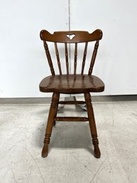 Tell City Solid Hard Rock Maple Colonial Dining Chair