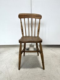 Wooden Spindle Back Kitchen Chair