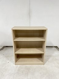 Light Wood 3-Shelf Bookcase
