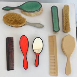 Vintage Hair Brushes And Combs