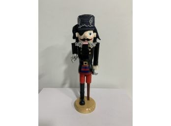 Collectable Nutcracker Pirate With Peg Leg & Hook