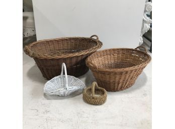 (4) Assorted Baskets