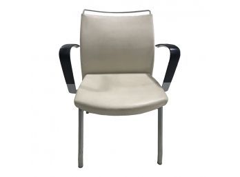 Modern Beige/Chrome Chair