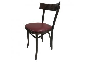 (#1) Open Back Bentwood Chair With Padded Seat