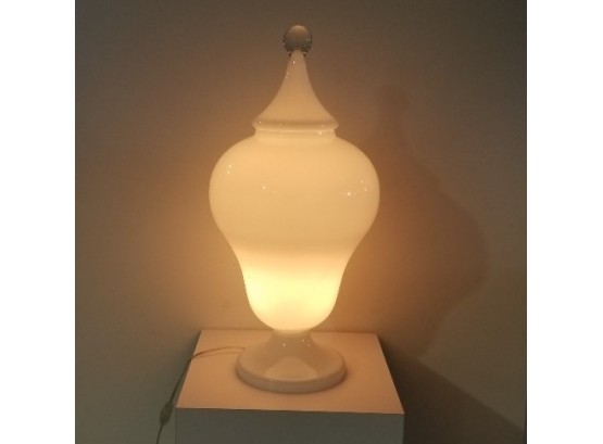 Global Views White Urn Lamp#2