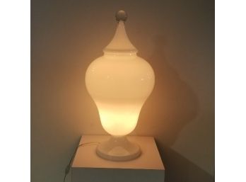 Global Views White Urn Lamp#1