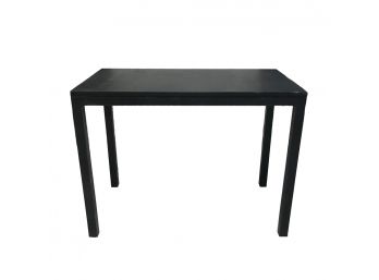 Wengy Finish With Metal Leg -Sharing Table