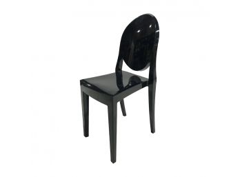 Black Louie Ghost Side Chair #1