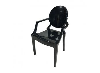 Black Louie Ghost Armchair #1