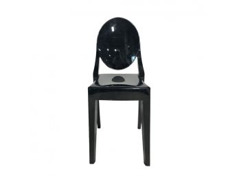 Black Louie Ghost Side Chair #4