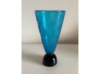 CORREIA ART GLASS Vase- Limited Edition-162/200 (1989)- Signed