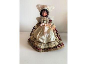L' Hermine French  Doll In Traditional Dress-Poupees Hermine Original Tag