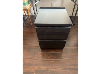 Bedside Table With (2) Drawers