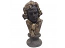 Beethoven Bust With Gold Accents