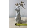 Christian Dior Pair Of Magic Rabbits With Golden Antlers Set #2