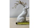 Christian Dior Pair Of Magic Rabbits With Golden Antlers  Set #3