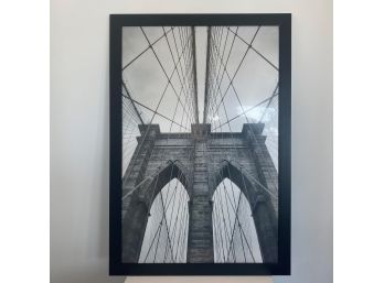 Framed Brooklyn Bridge Print #1
