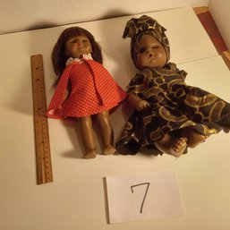2 Ethnic American Dolls