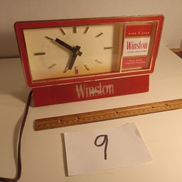 Winston Cigarette Clock