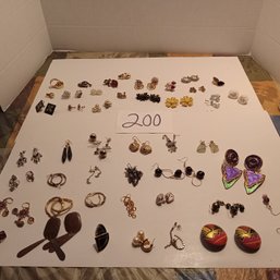 Large Costume Earring Grouping