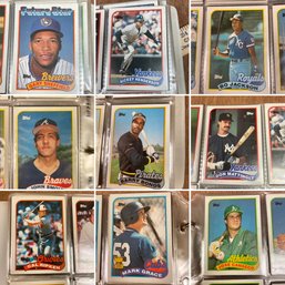 Baseball Card Collection Topps 1988/1989