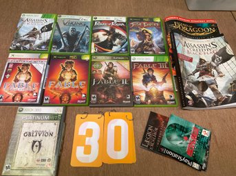 XBOX 360 Video Game LOT