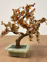 Mini Jade Bonsai Potted Fake Tree