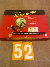 Vintage TRANSOGRAM Games BINGO-MATIC Game