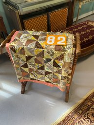 Quilt And Quilt Rack
