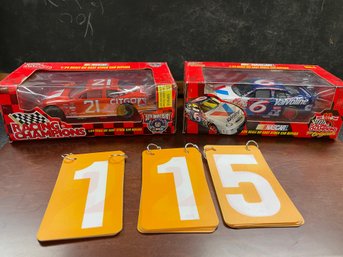 Lot Of 2 Diecast 1/24 Scale NASCAR Racing Champions