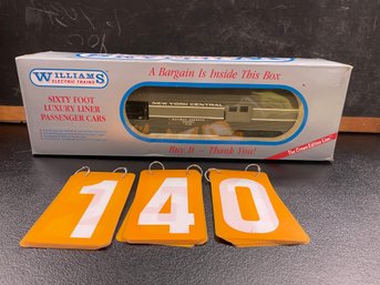 Williams O Scale New York Central Baggage Car
