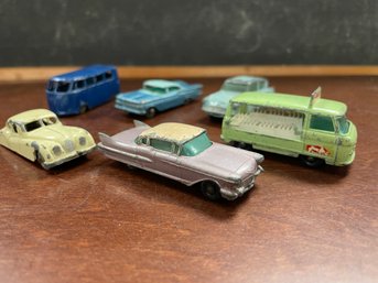 Lot Of 6 Vintage Lesney Matchbox Diecast Cars