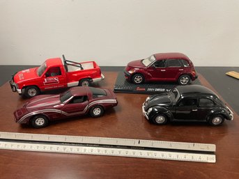 Lot Of 4 Diecast Cars