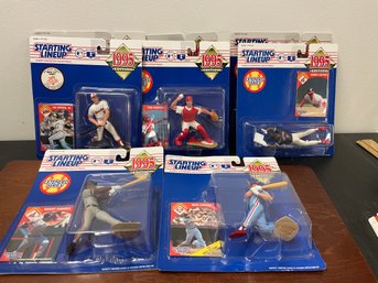Lot Of 8 Kenner STARTING LINEUP Baseball Action Figures - New On Card