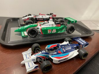 Lot Of 3 Indy Racers Diecast Racing Champions, Action Racing