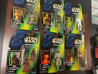 Star Wars The Power Of The Force Lot Of 6