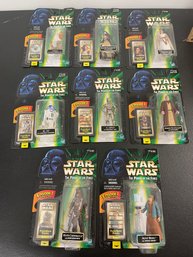 Lot Of 8 Star Wars Action Figures FlashBack Photo